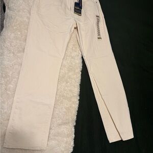 Daniel Cremieux Premium Denim Cream Pants 34x32